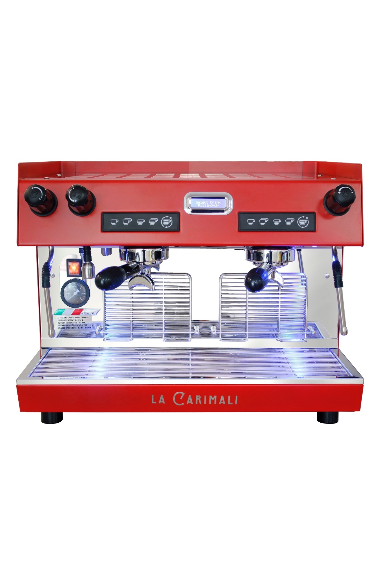 Рожковая кофемашина Carimali Nimble 2 GR Red Рожковая кофемашина Carimali Nimble 2 GR Red